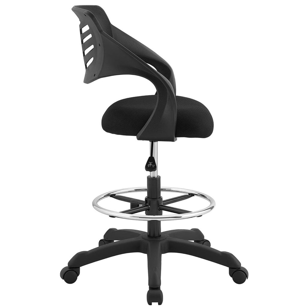 Thrive Mesh Drafting Chair - Black