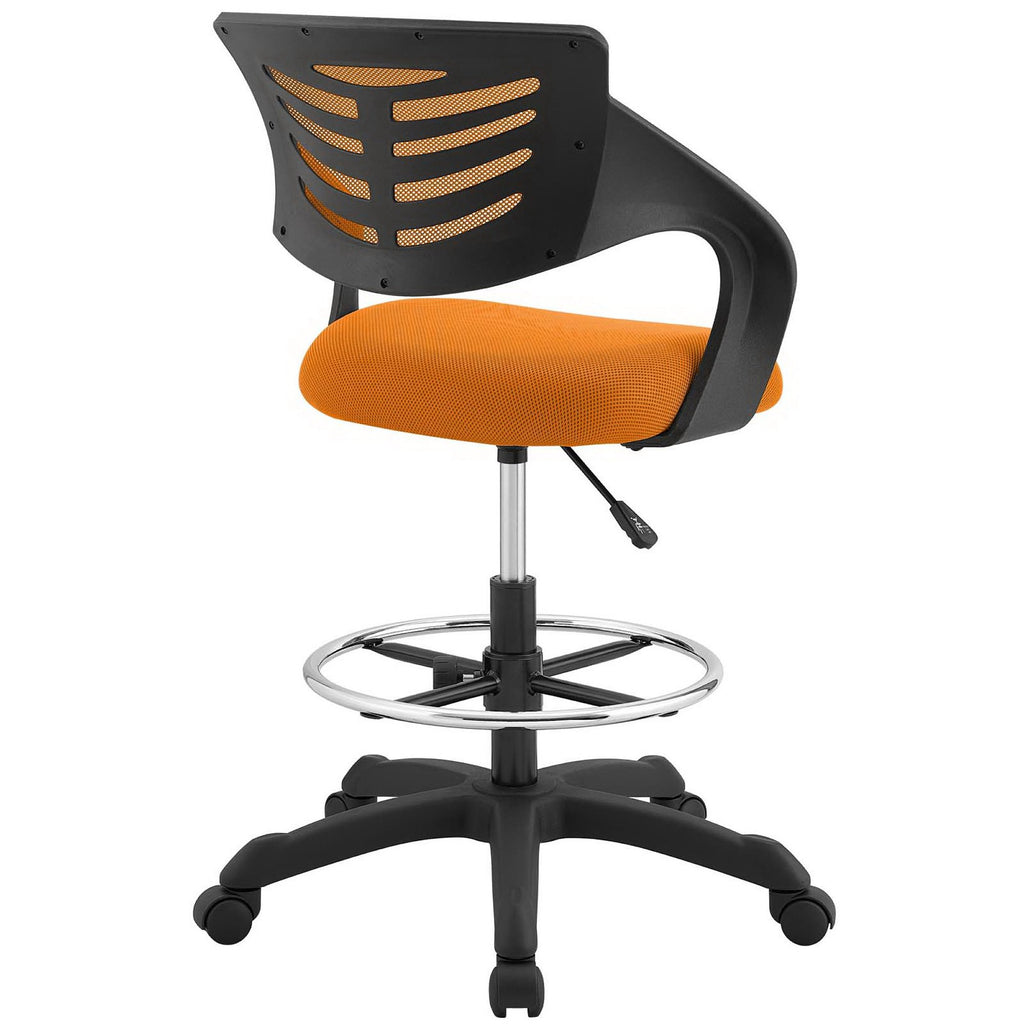 Thrive Mesh Drafting Chair - Orange