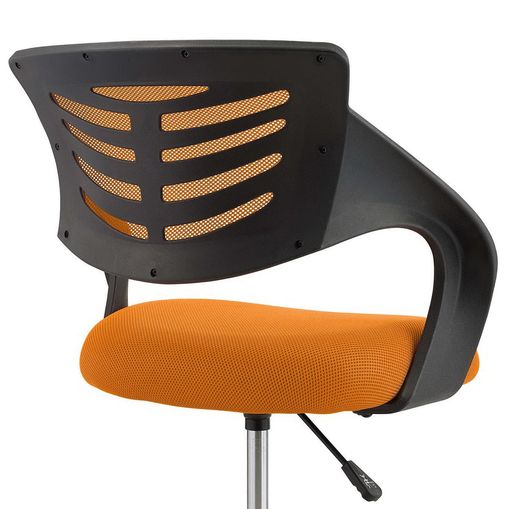 Thrive Mesh Drafting Chair - Orange