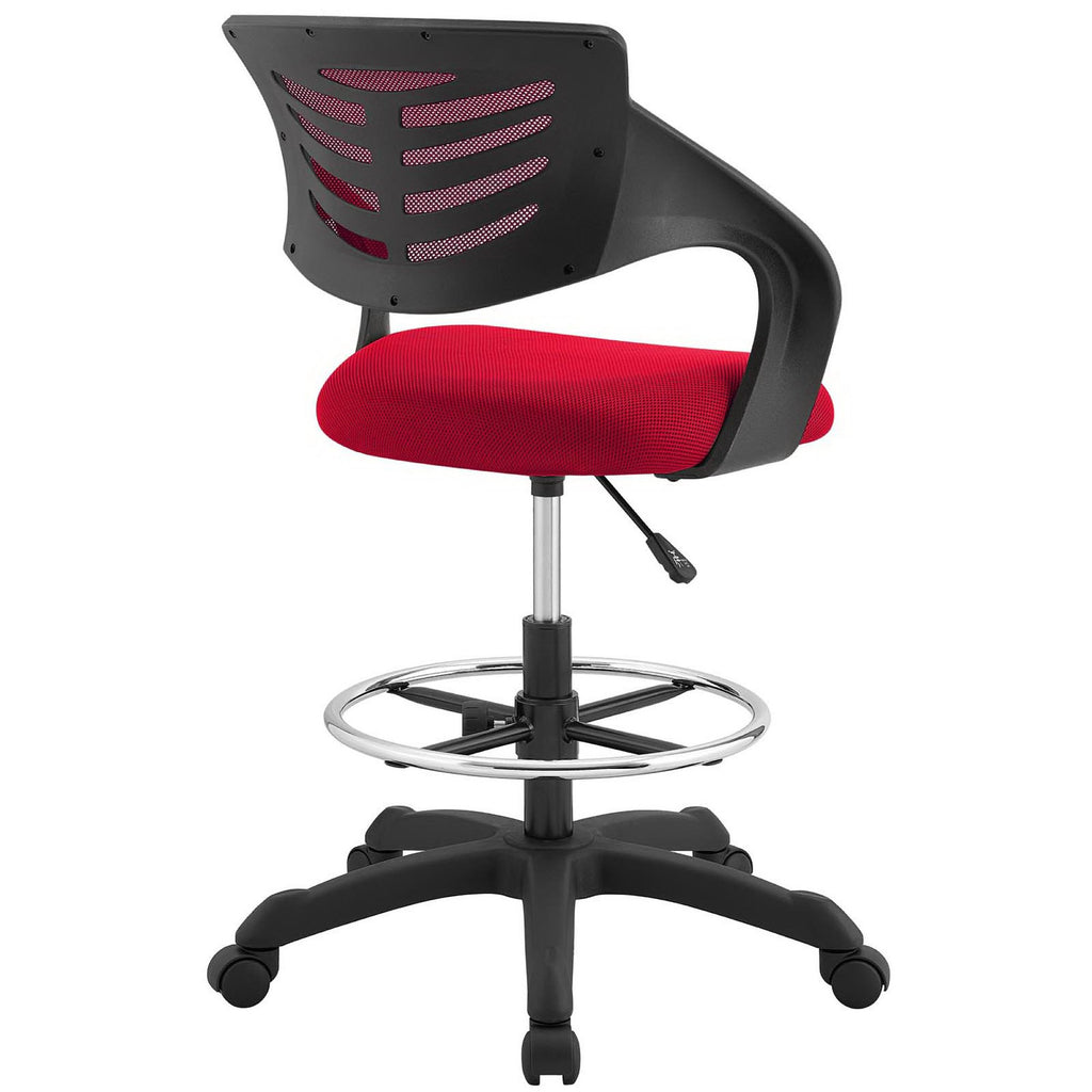 Thrive Mesh Drafting Chair - Red