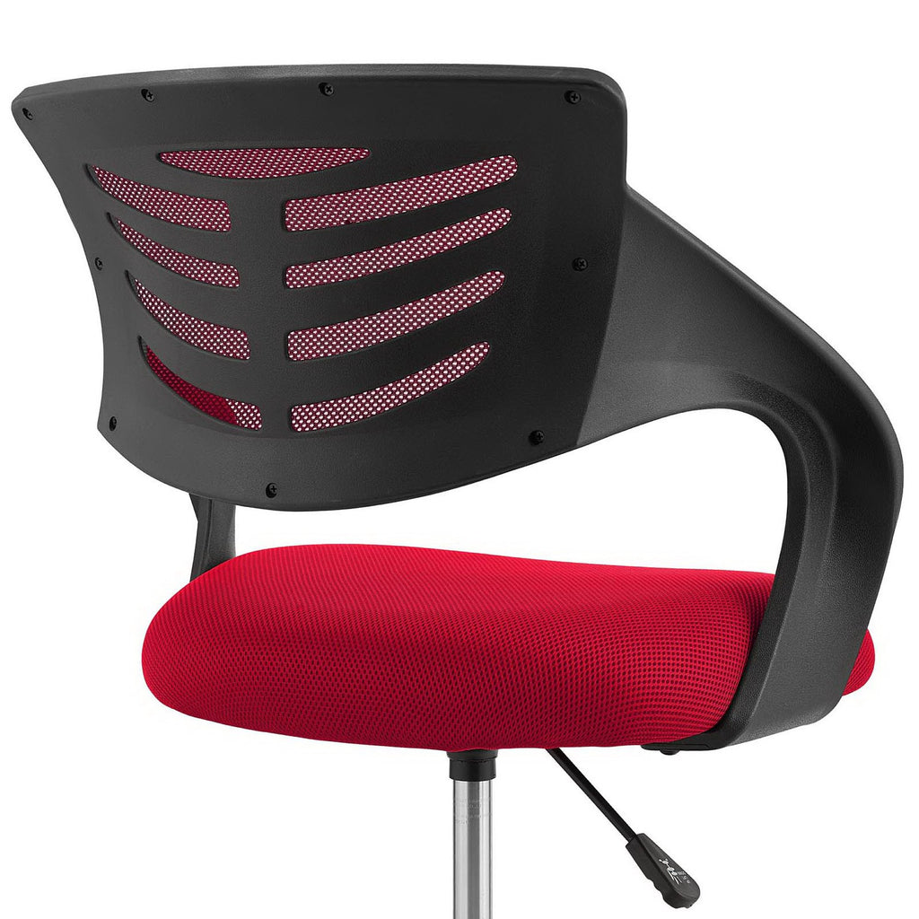 Thrive Mesh Drafting Chair - Red