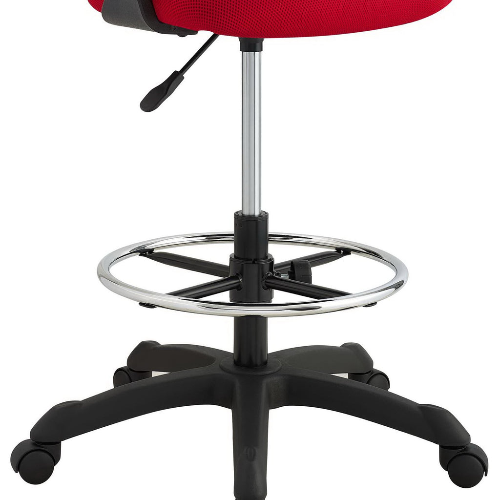 Thrive Mesh Drafting Chair - Red