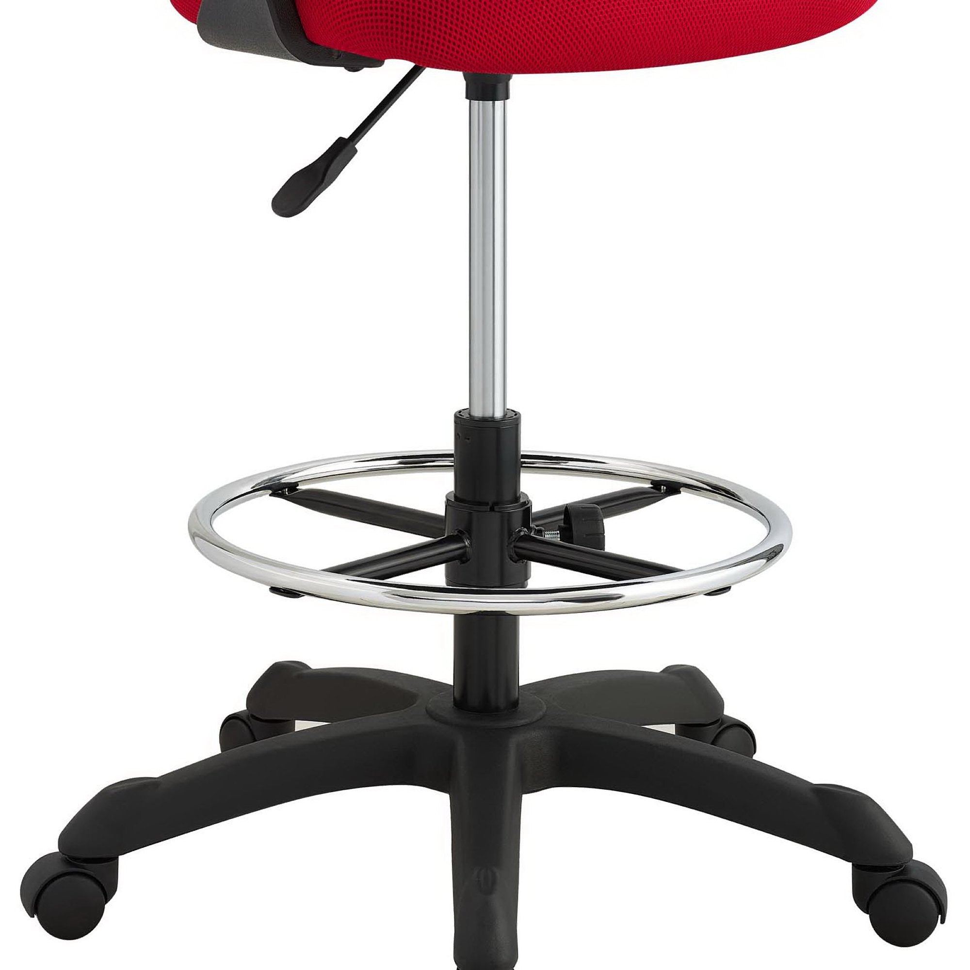 Thrive Mesh Drafting Chair - Red