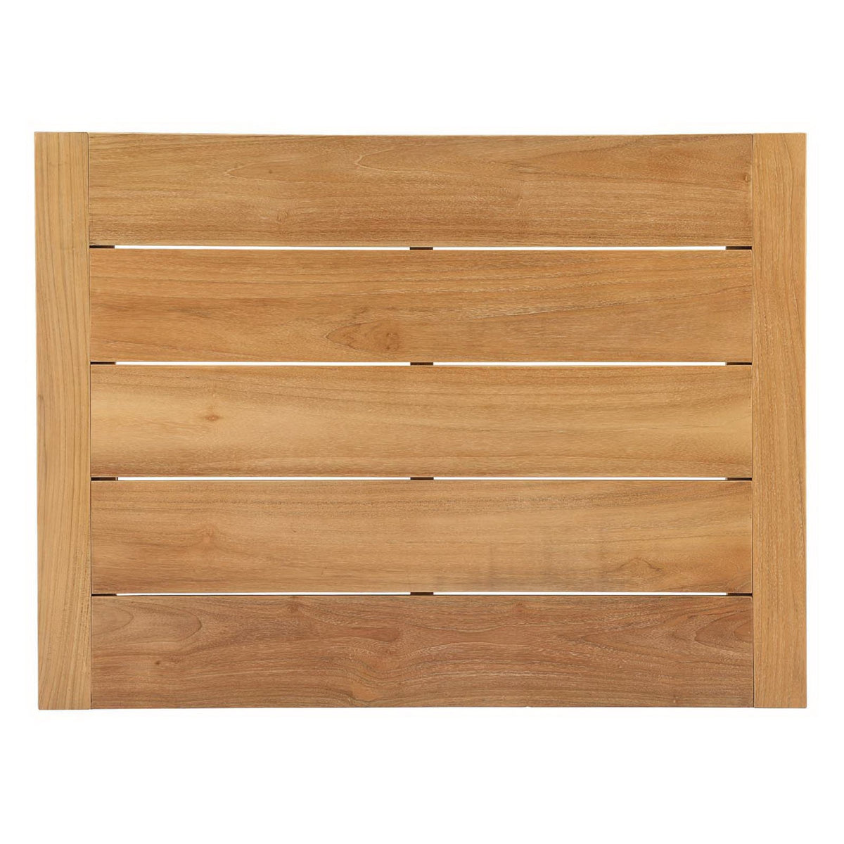 Upland 4 Piece Outdoor Patio Teak Set - Natural White