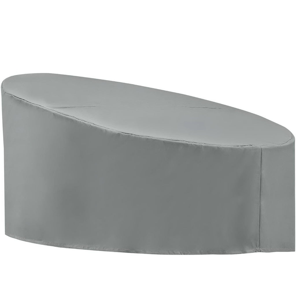 Immerse Siesta and Convene Canopy Daybed Outdoor Patio Furniture Cover - Gray