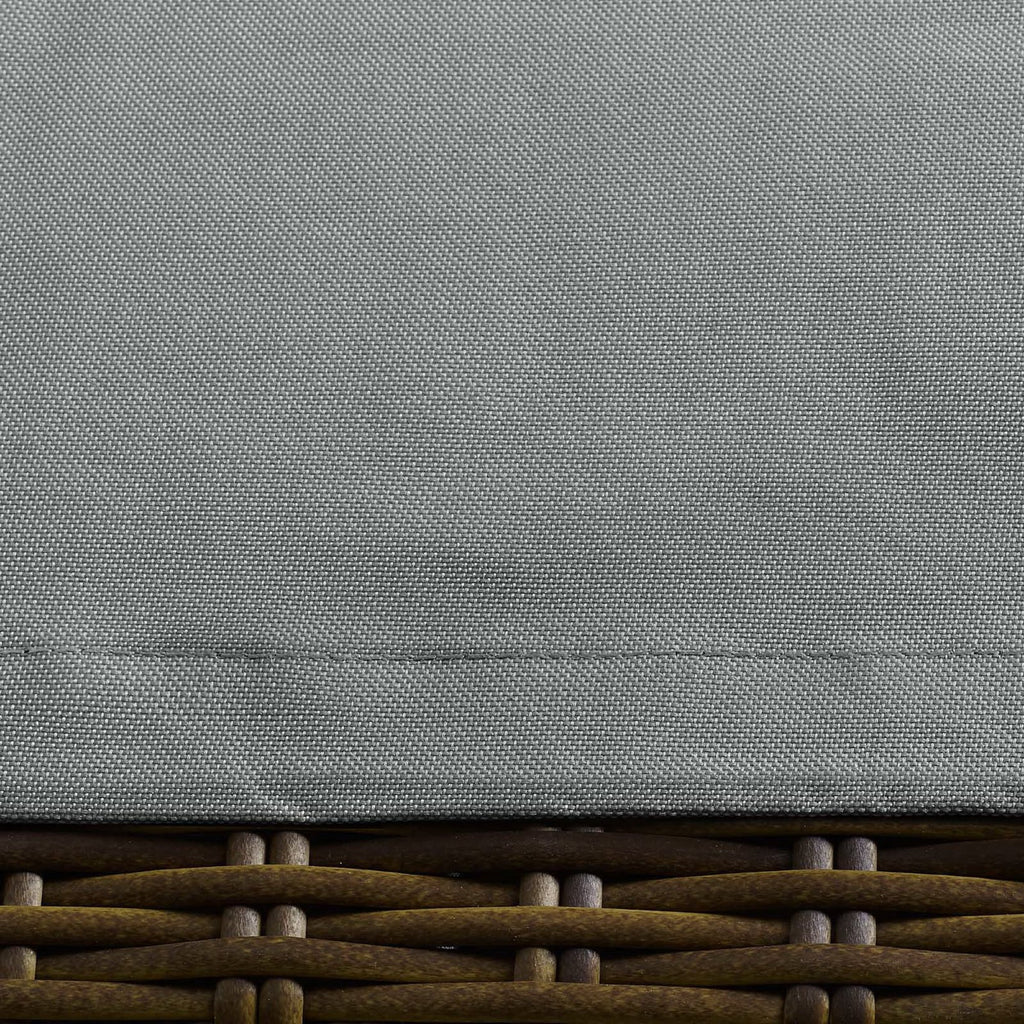 Immerse Convene / Sojourn / Summon Chaise or Sofa Outdoor Patio Furniture Cover - Gray