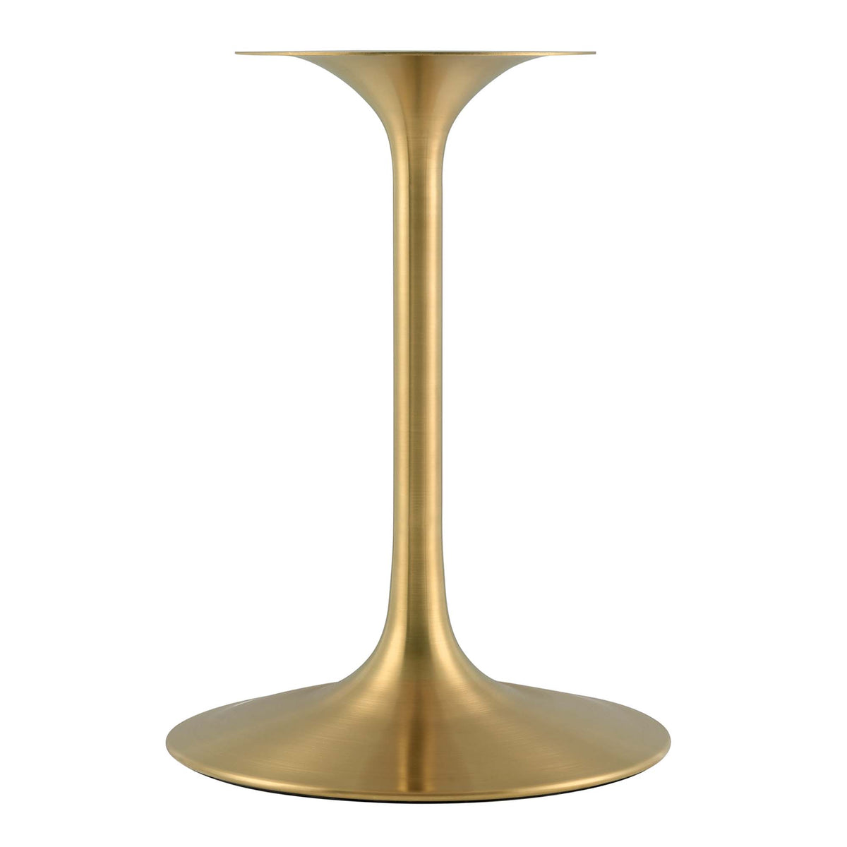 Lippa 48" Oval Faux Marble Dining Table - Gold White