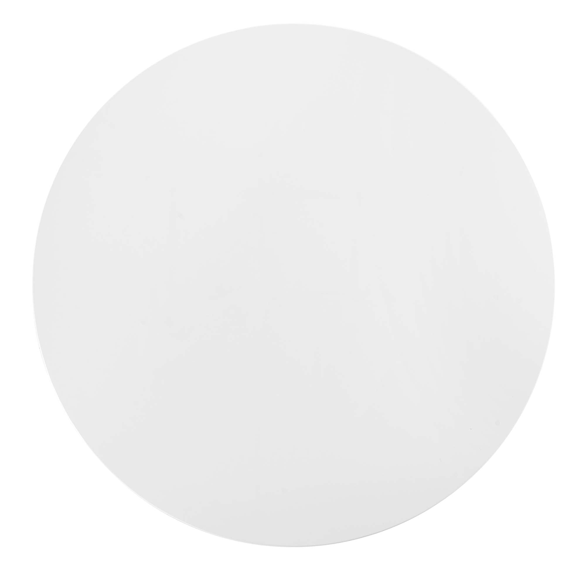 Lippa 54" Round Wood Dining Table - Gold White