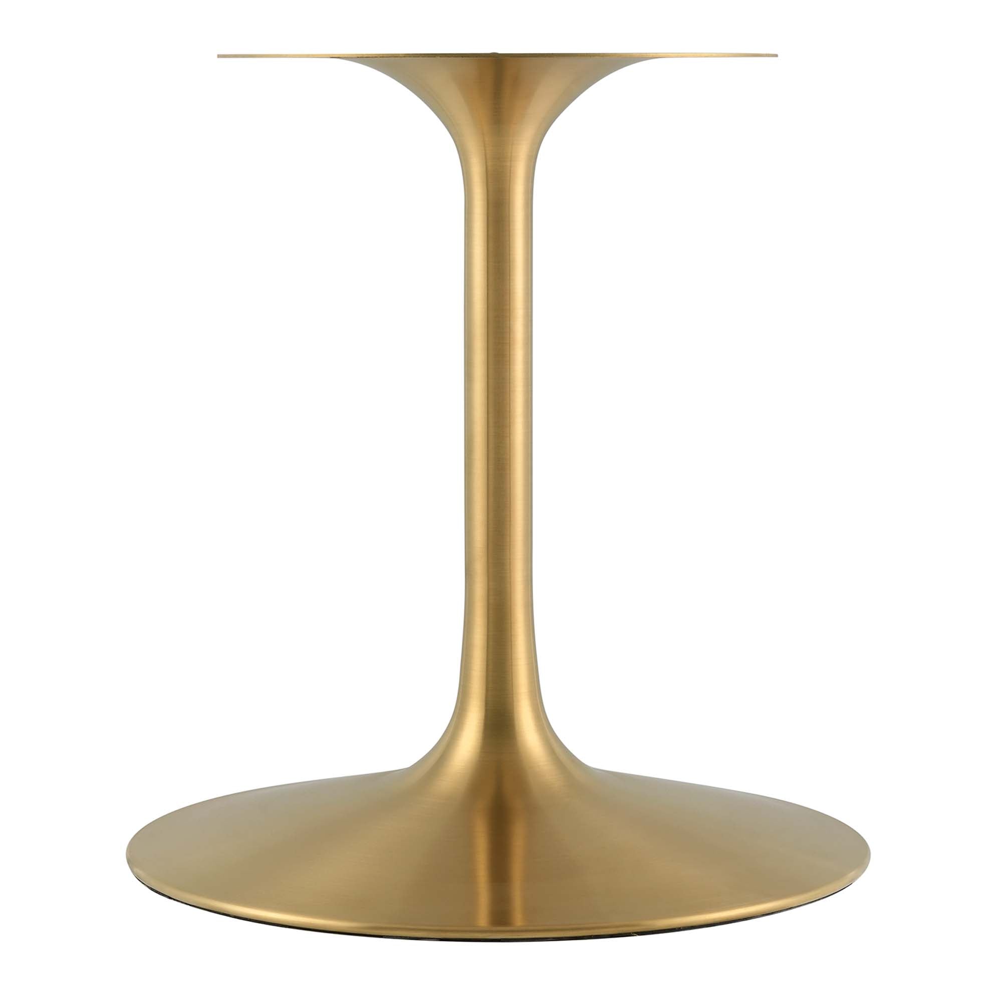 Lippa 78" Oval Wood Dining Table - Gold White