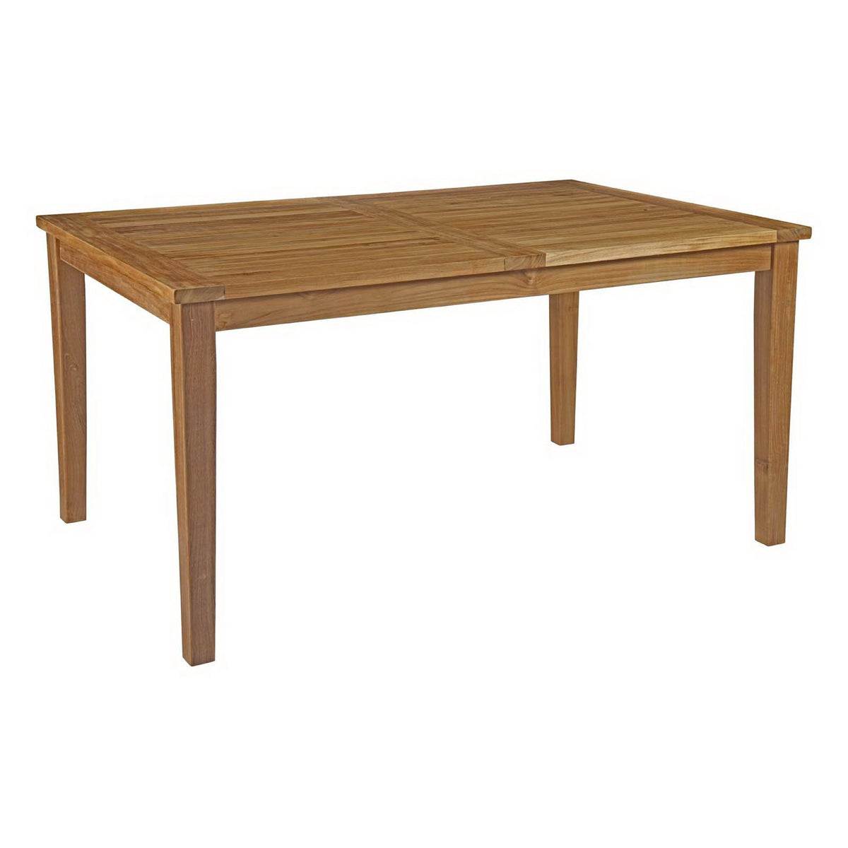 Marina 7 Piece Outdoor Patio Teak Dining Set - Natural (EEI-3290-NAT-SET)