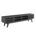 Render 70" Entertainment Center TV Stand - Charcoal
