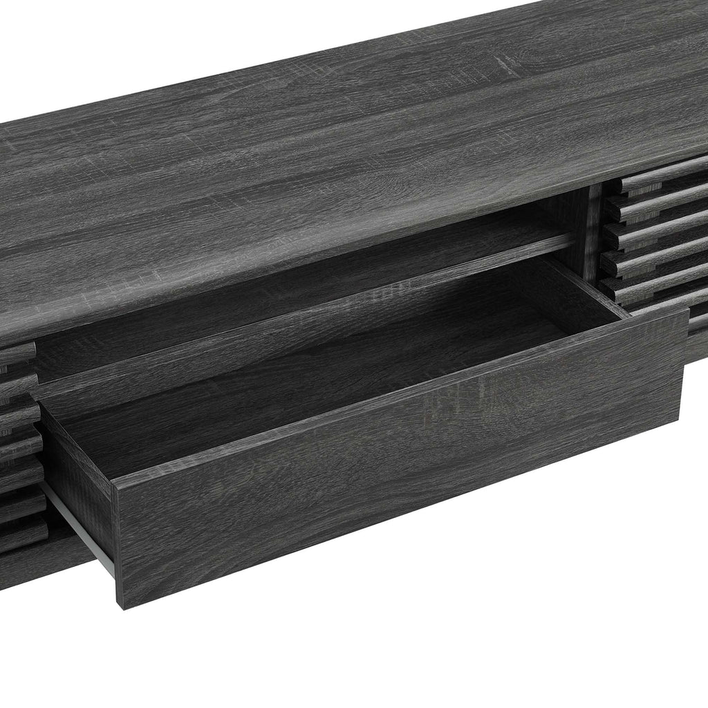 Render 70" TV Stand - Charcoal