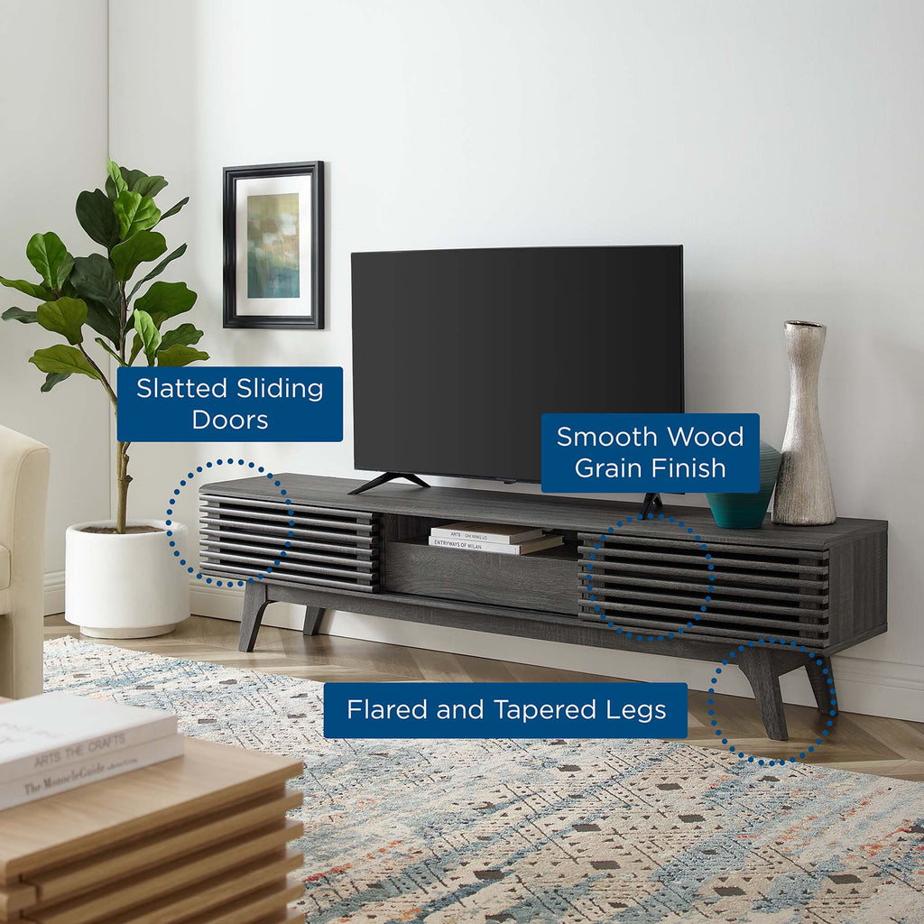 Render 70" TV Stand - Charcoal