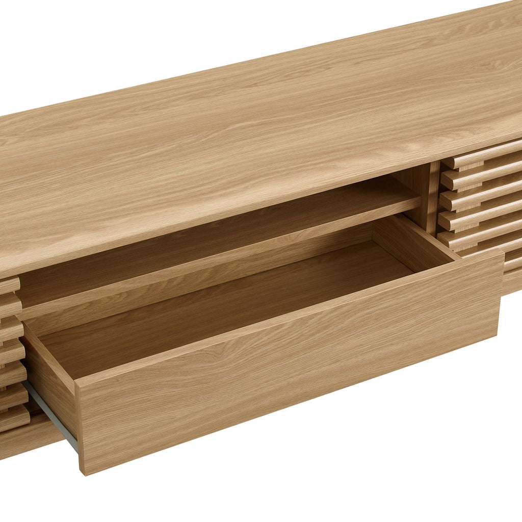 Render 70" TV Stand - Oak