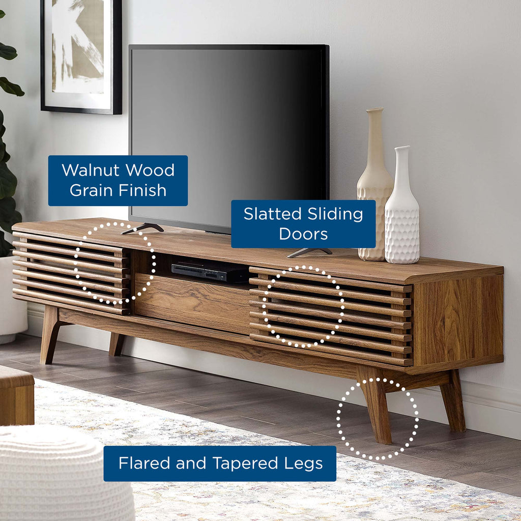 Render 70" TV Stand - Walnut