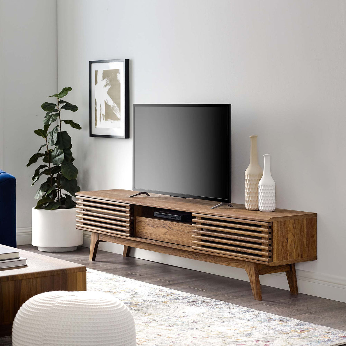 Render 70" TV Stand - Walnut