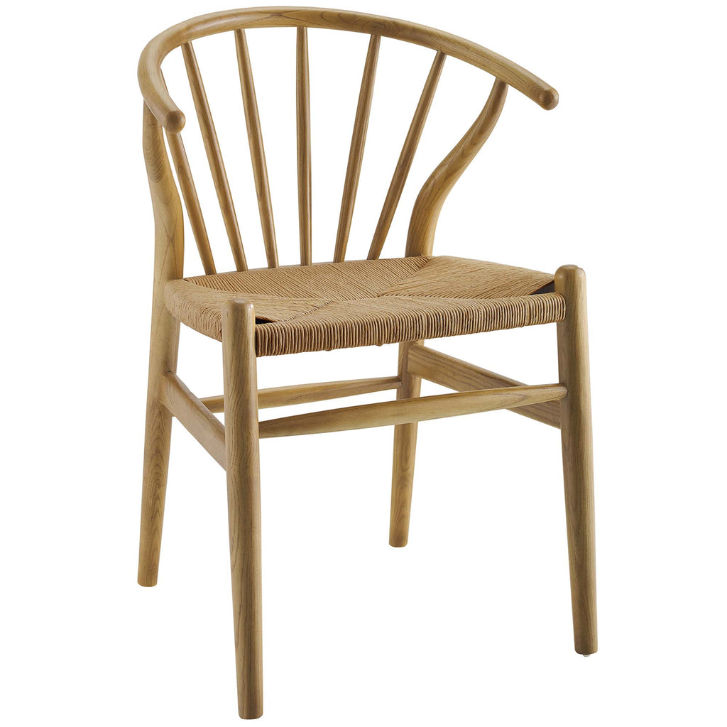 Flourish Spindle Wood Dining Side Chair - Natural
