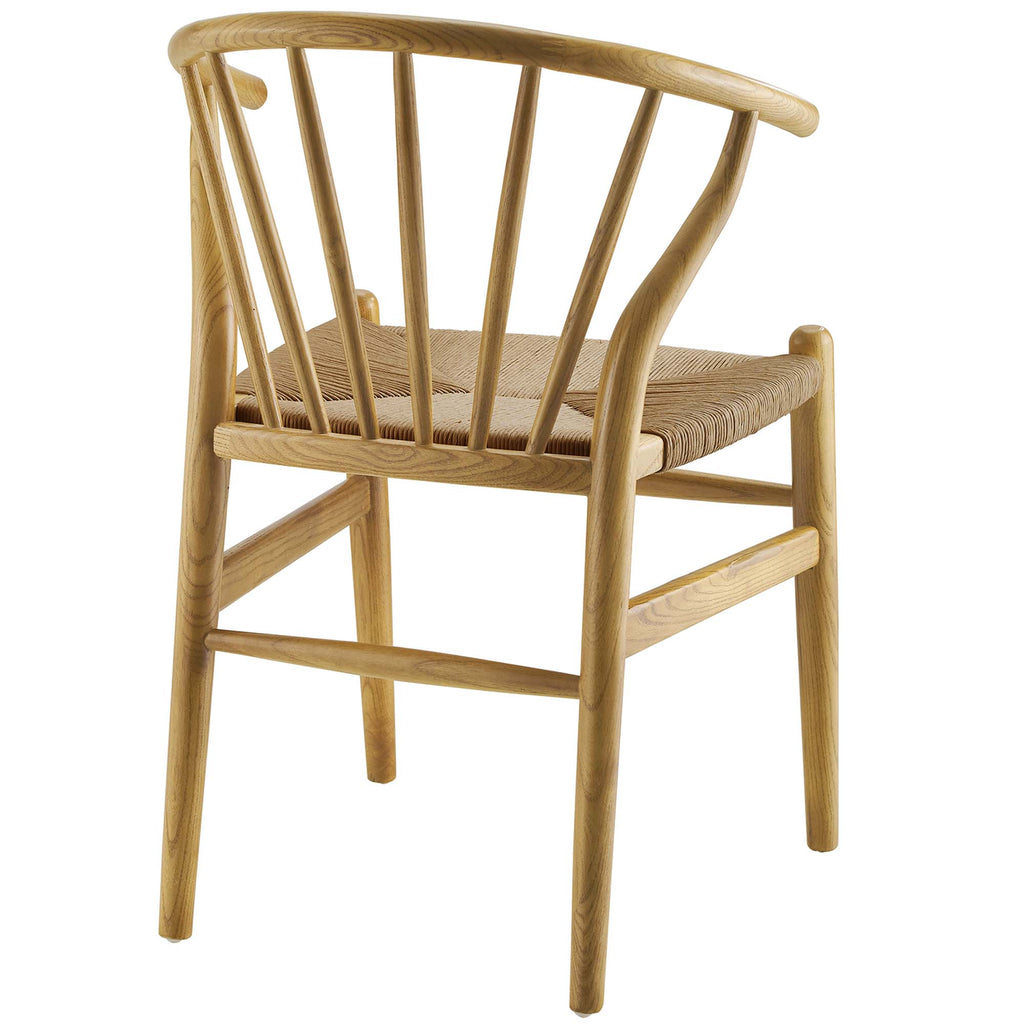 Flourish Spindle Wood Dining Side Chair - Natural