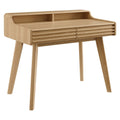 Render Writing Desk - Oak