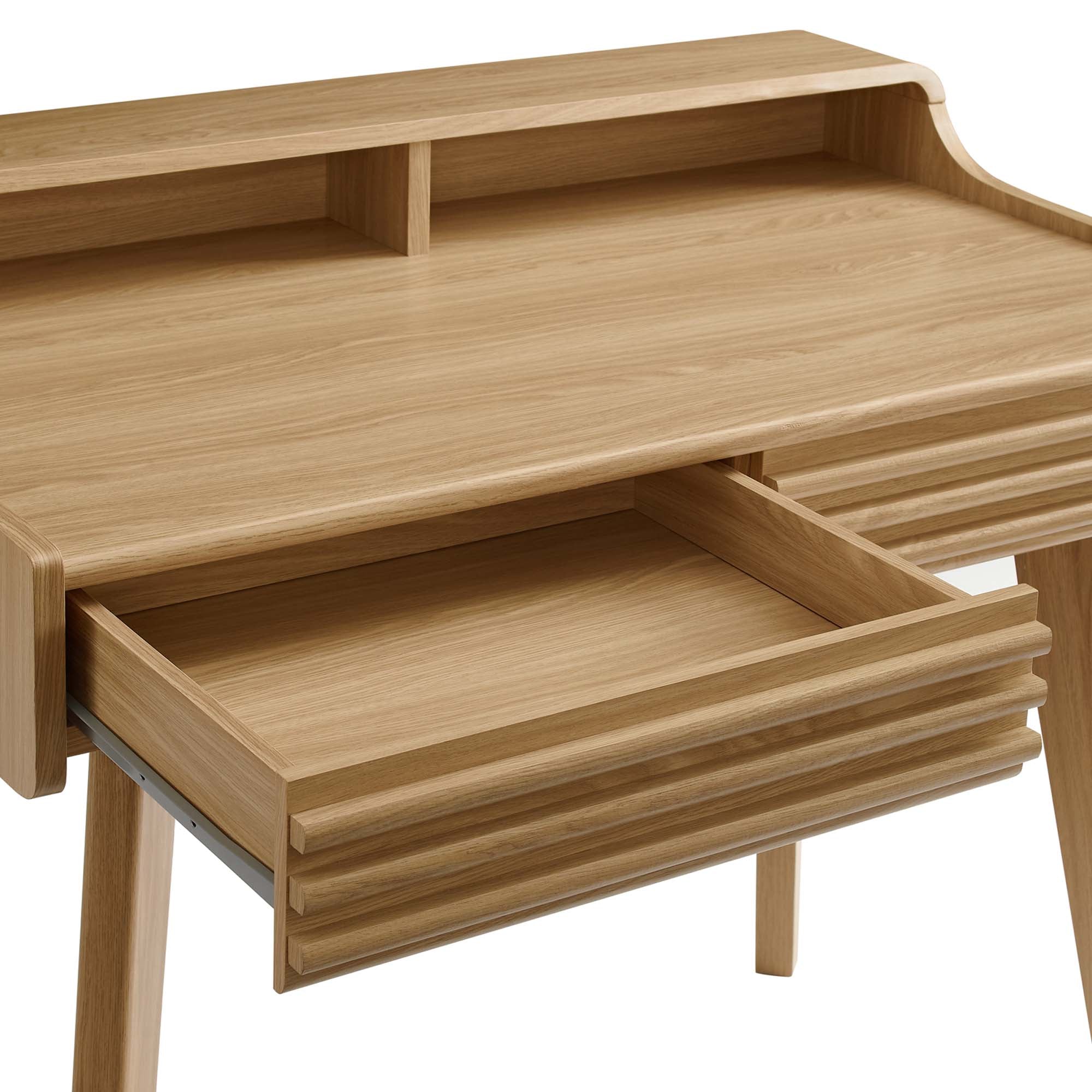 Render Writing Desk - Oak