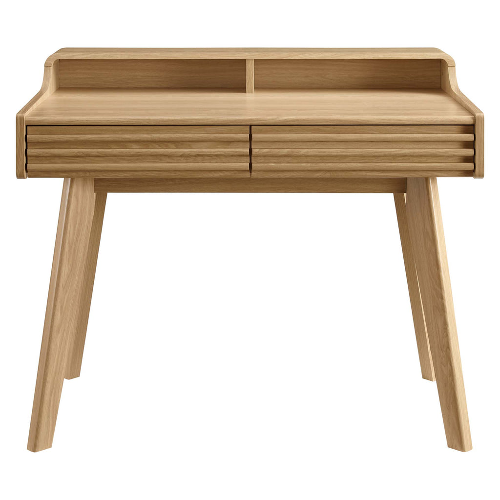 Render Writing Desk - Oak