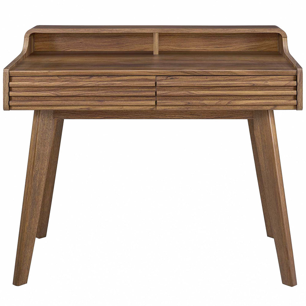 Render Writing Desk - Walnut