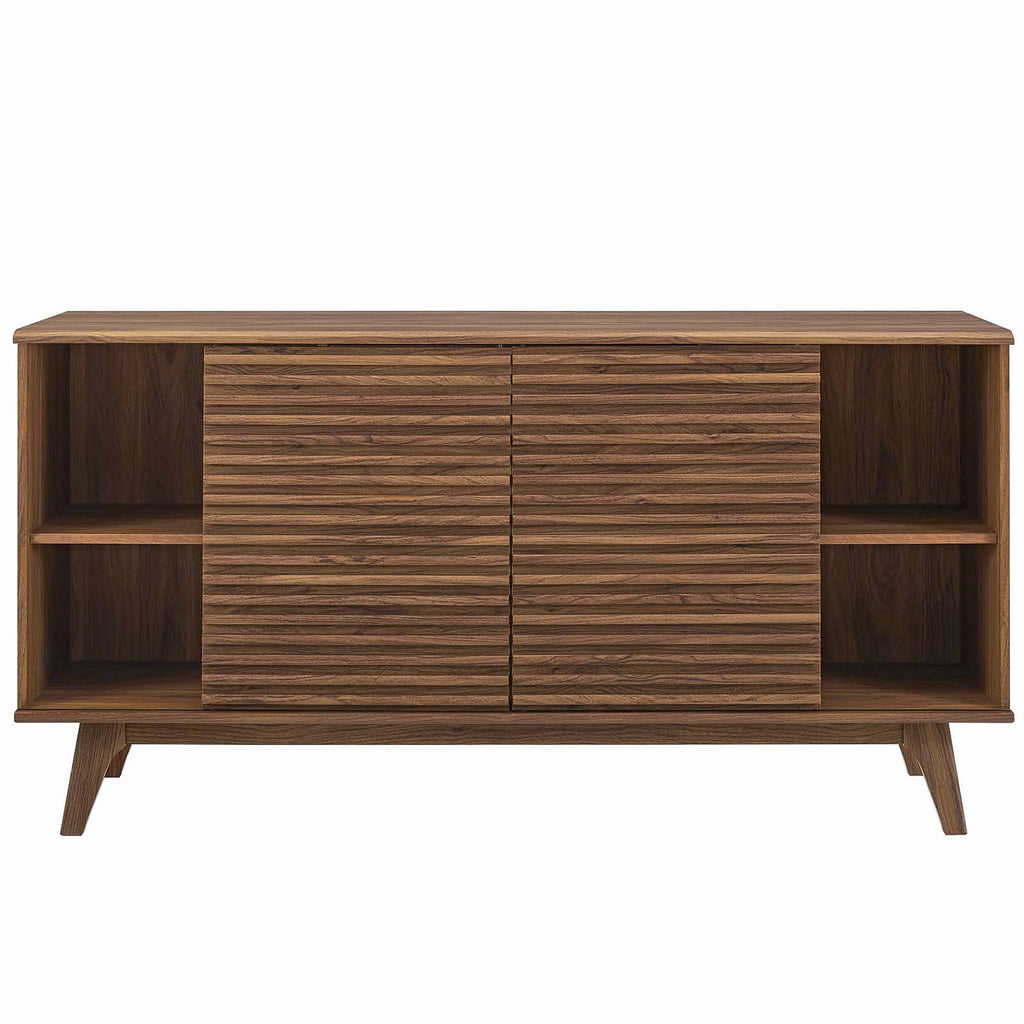 Render 63" Sideboard Buffet Table or TV Stand - Walnut