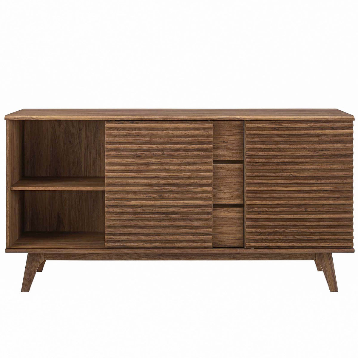 Render 63" Sideboard Buffet Table or TV Stand - Walnut
