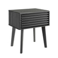 Render End Table - Charcoal