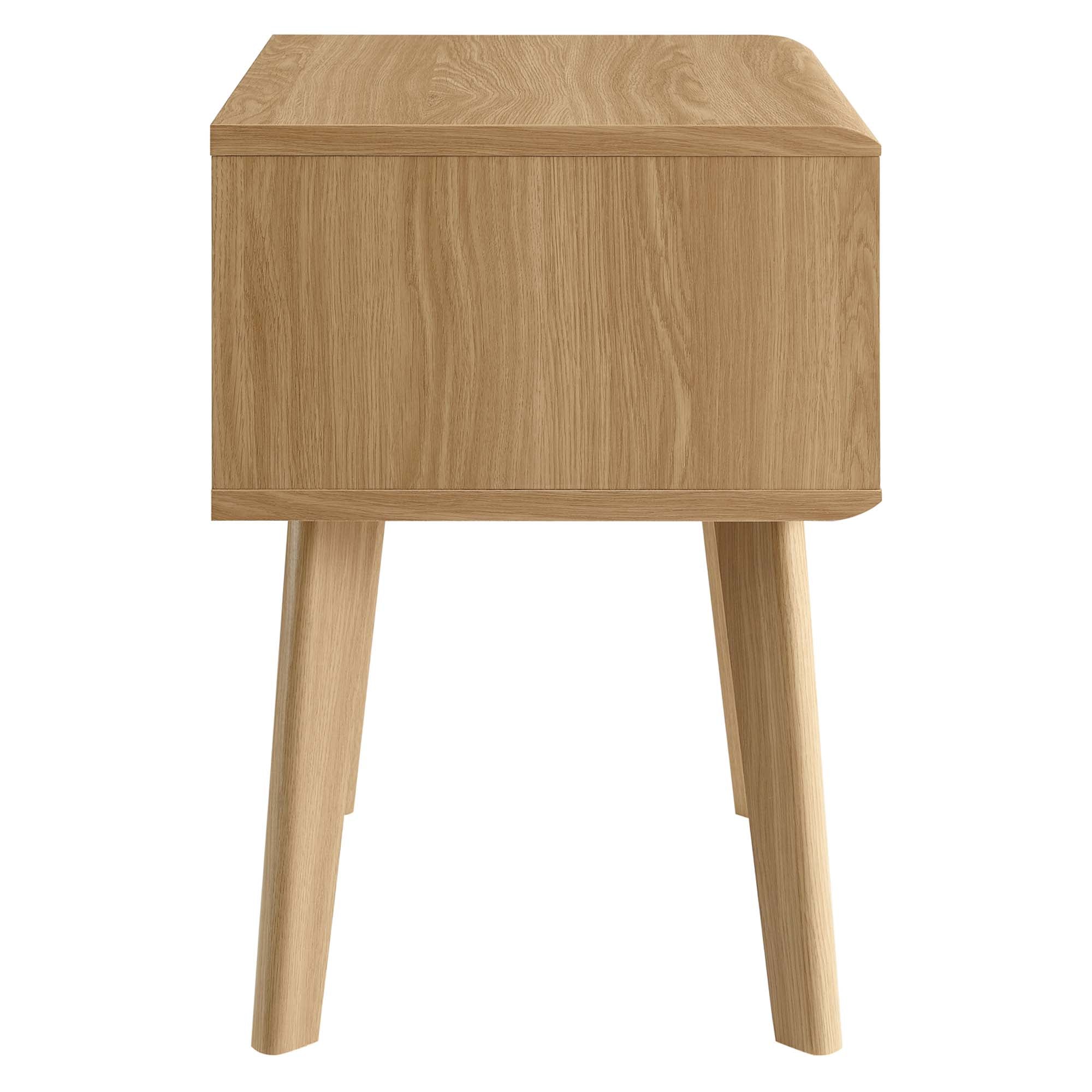 Render End Table - Oak