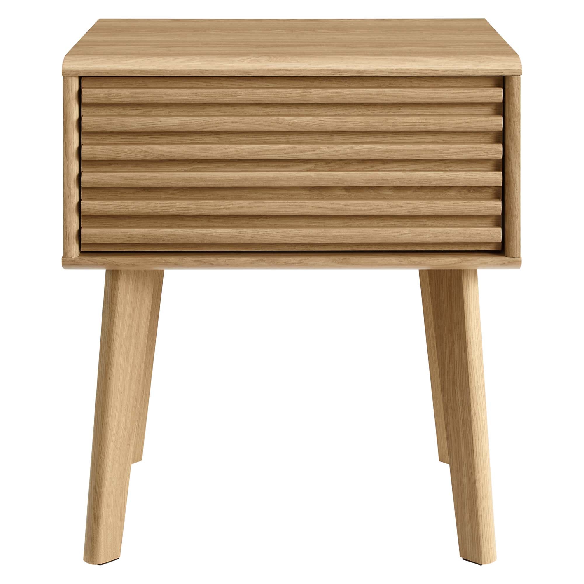 Render End Table - Oak