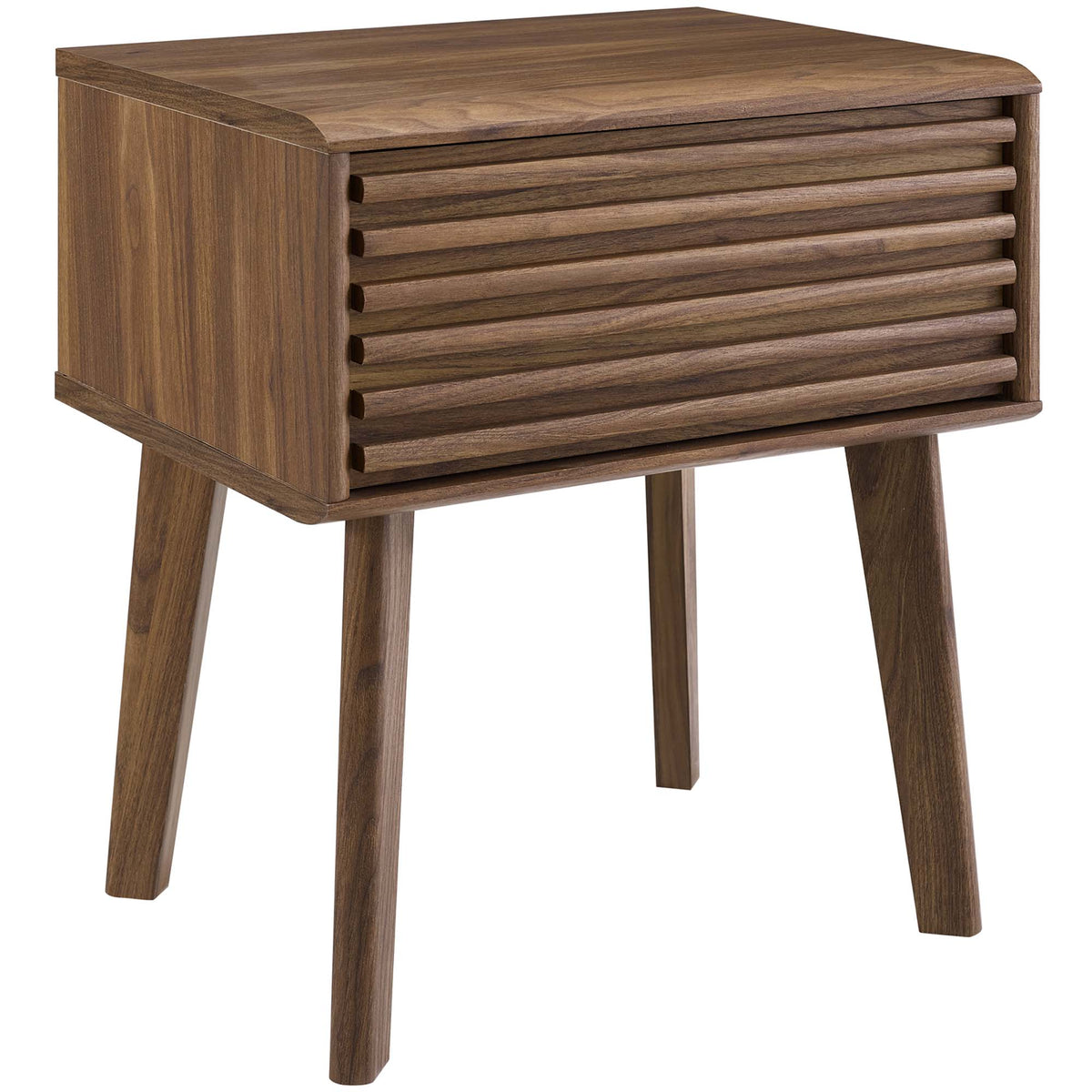 Render End Table - Walnut