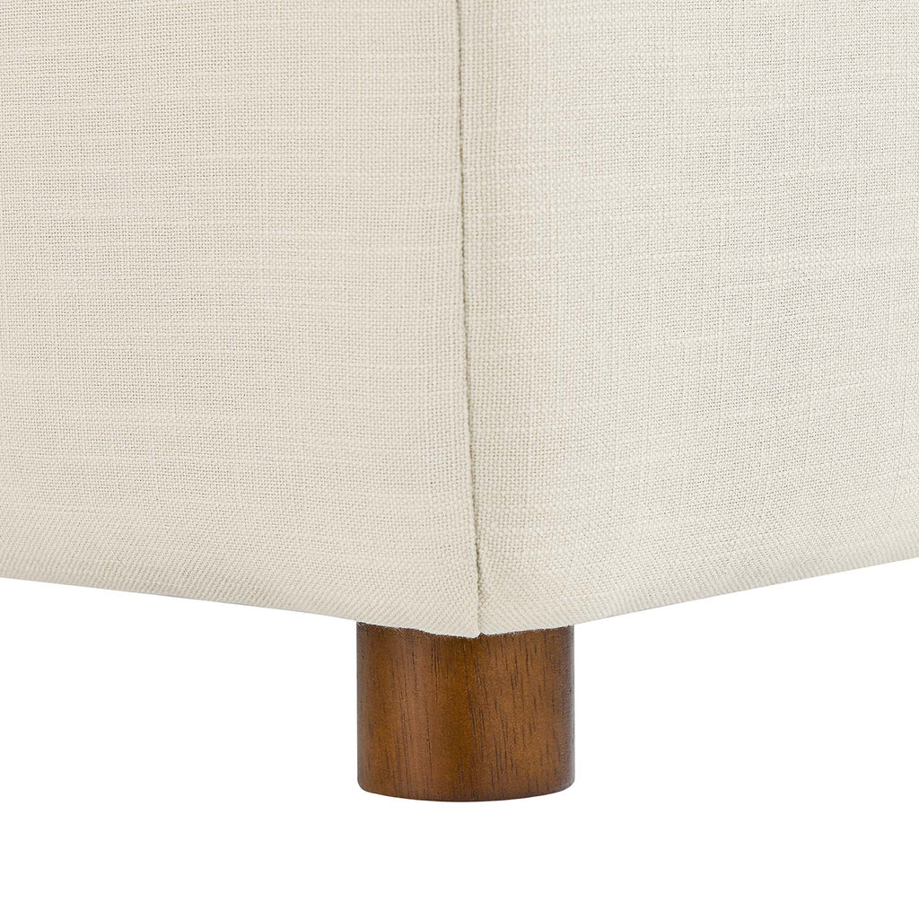 Commix 5 Piece Down Filled Overstuffed Sectional Sofa - Light Beige