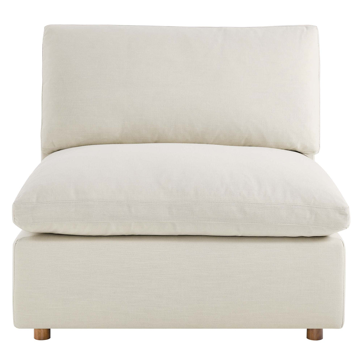 Commix 8-Piece Down Filled Overstuffed Sectional Sofa - Light Beige