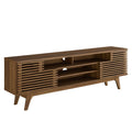 Render 71" Media Console TV Stand - Walnut