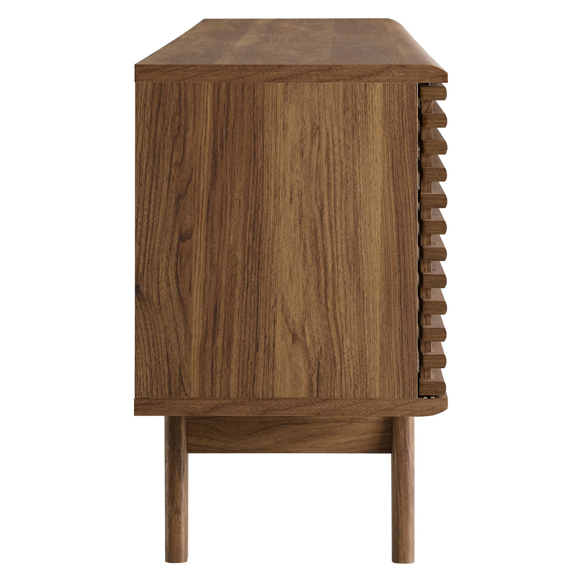 Render 71" Media Console TV Stand - Walnut