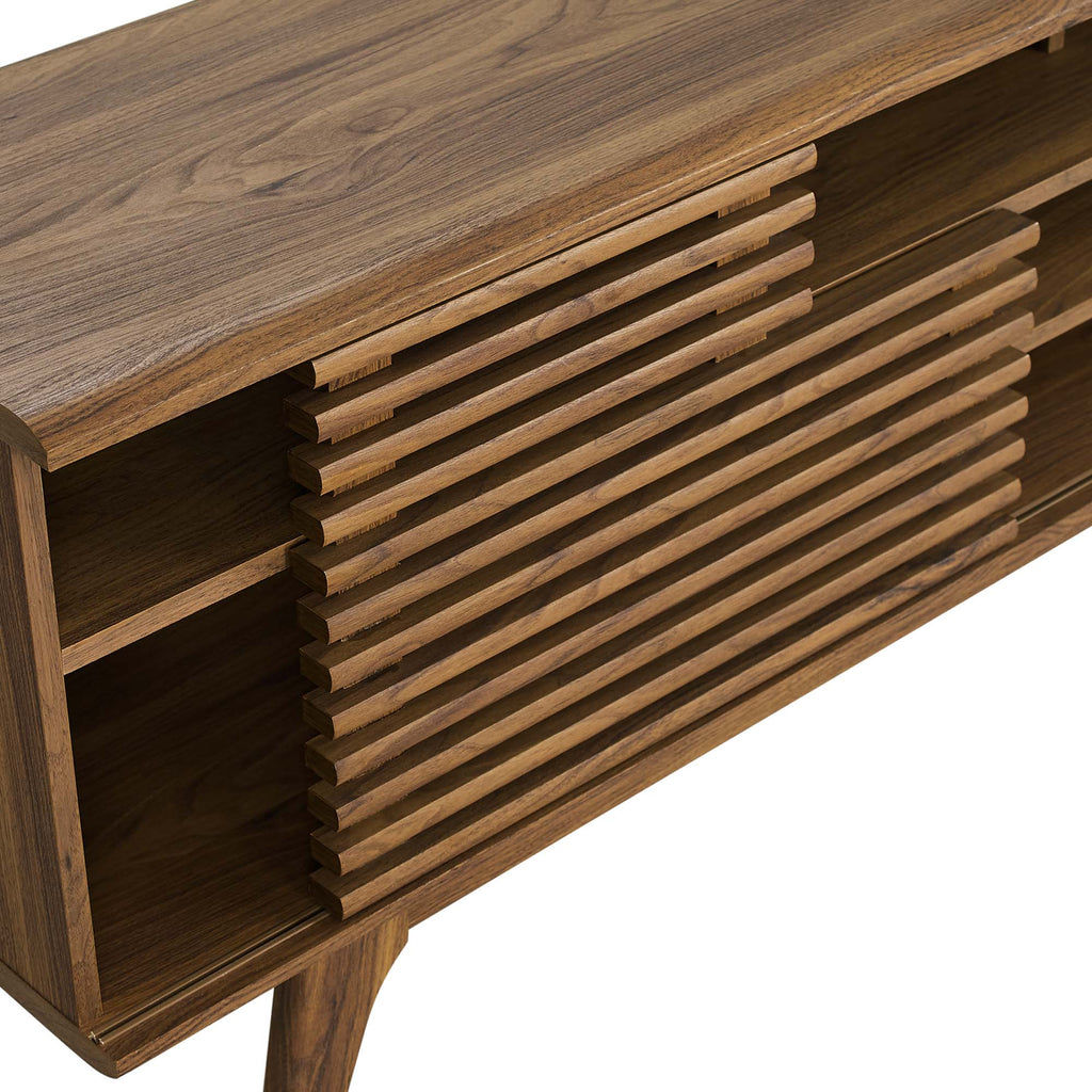 Render 71" Media Console TV Stand - Walnut