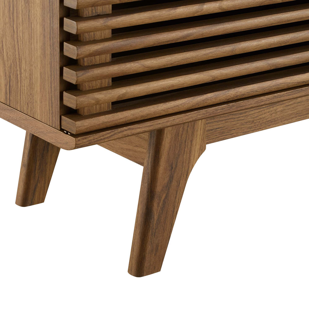 Render 71" Media Console TV Stand - Walnut