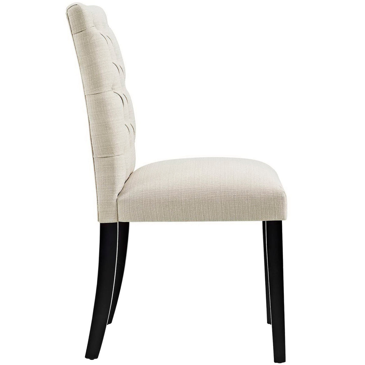 Duchess Fabric Dining Chair Set of 4 - Beige