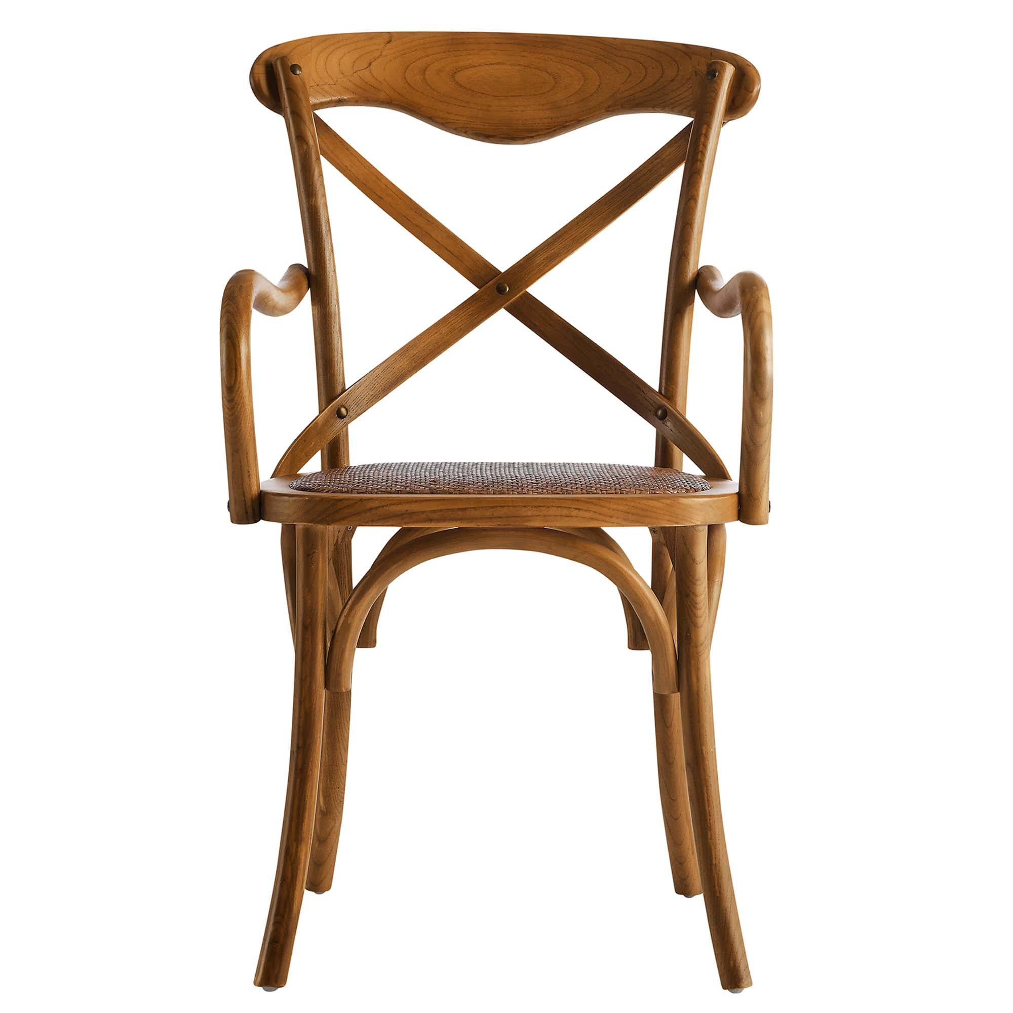 Gear Dining Armchair Set of 4 - Walnut