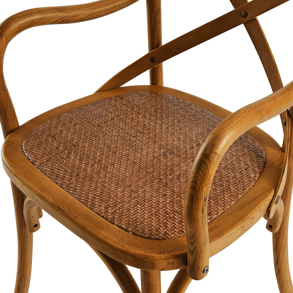 Gear Dining Armchair Set of 4 - Walnut