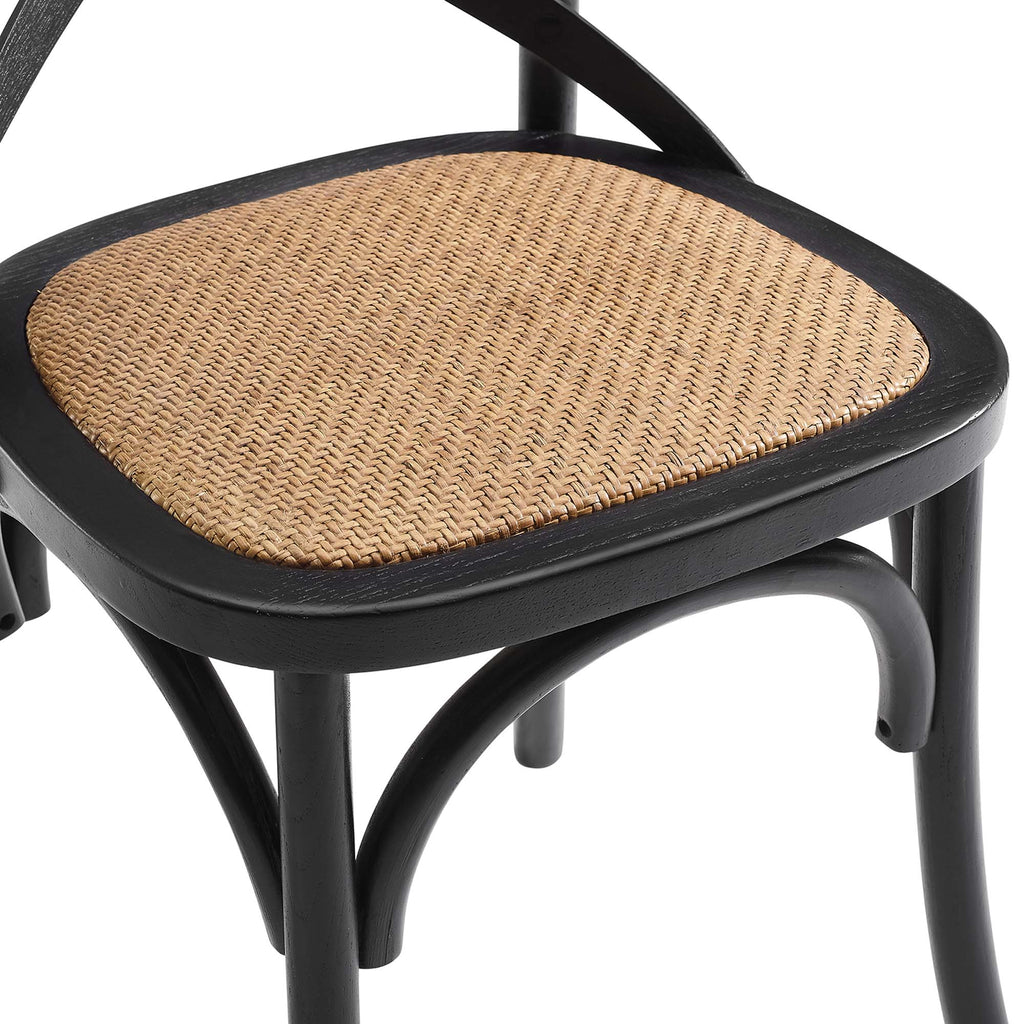 Gear Dining Side Chair Set of 2 - Black