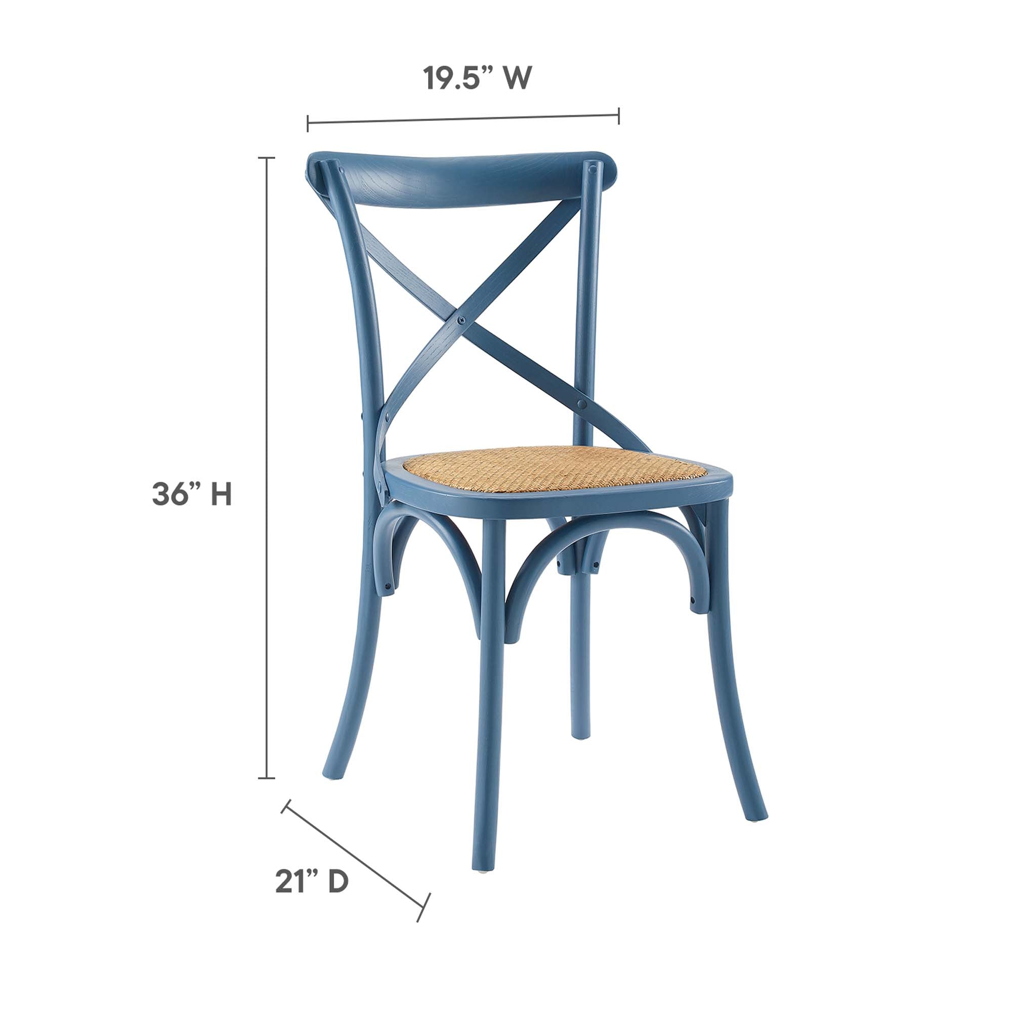 Gear Dining Side Chair Set of 2 - Harbor