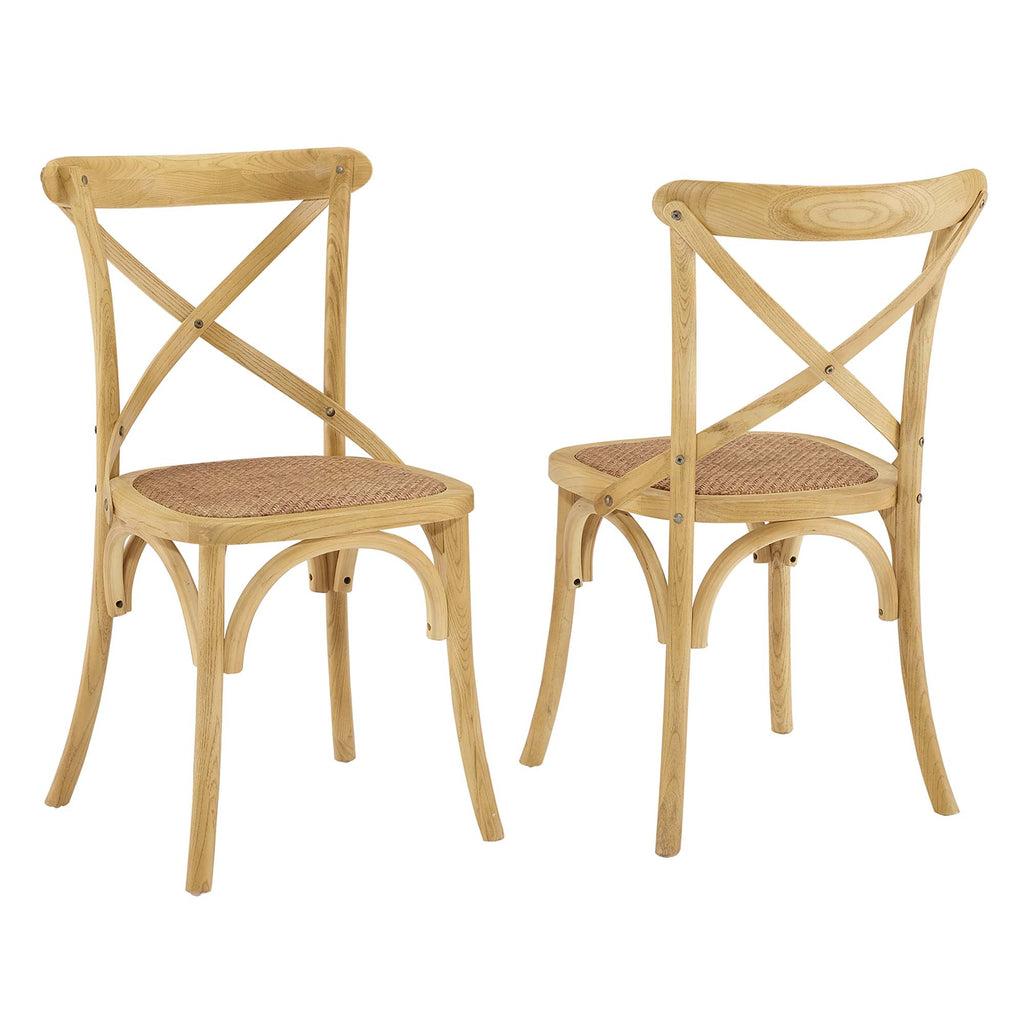 Gear Dining Side Chair Set of 2 - Natural