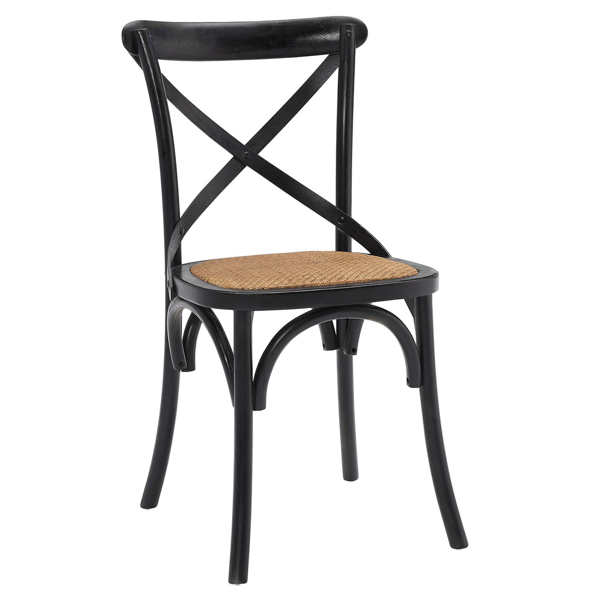 Gear Dining Side Chair Set of 4 - Black