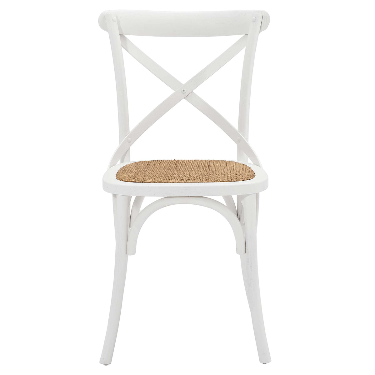 Gear Dining Side Chair Set of 4 - White