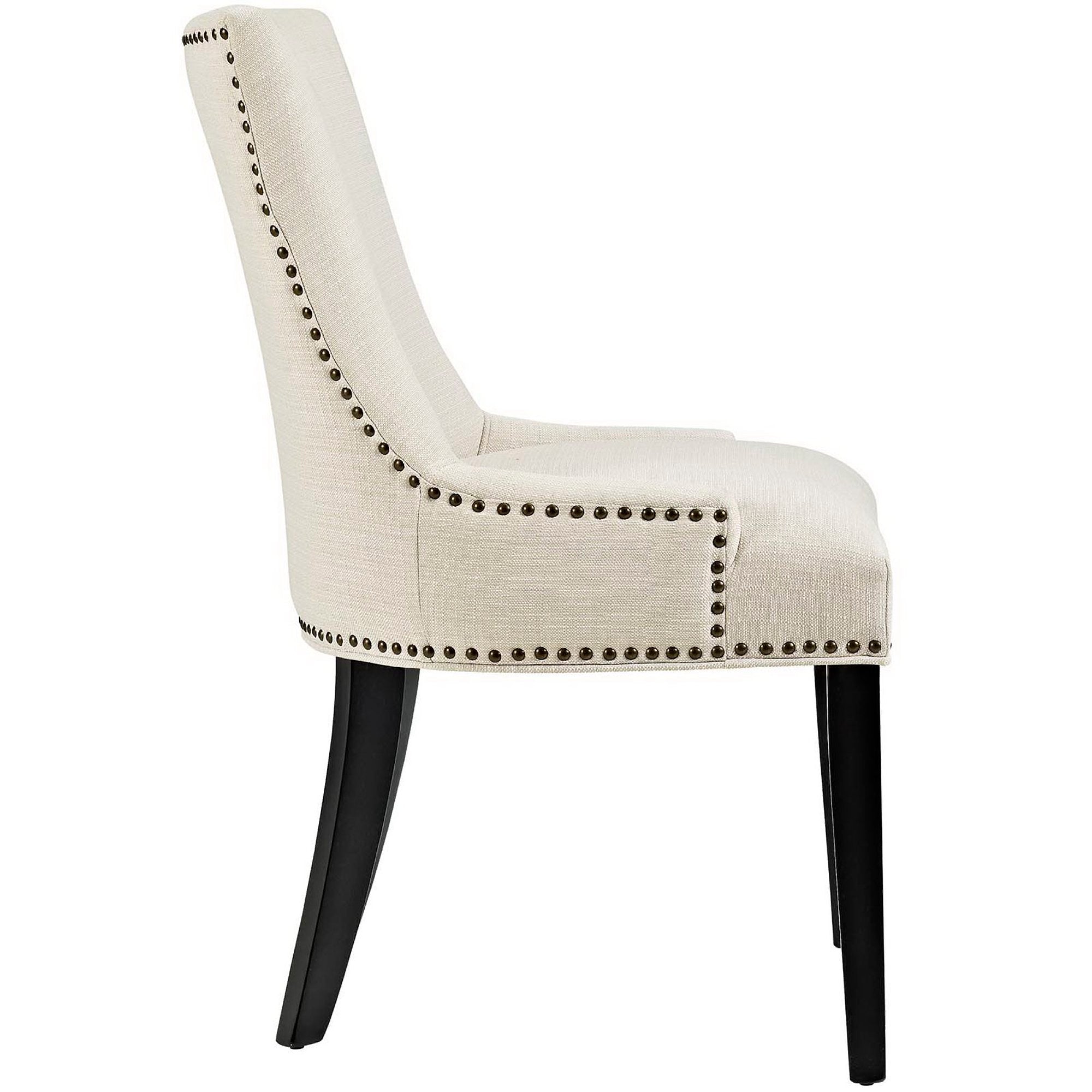 Marquis Fabric Dining Chair Set of 4 - Beige