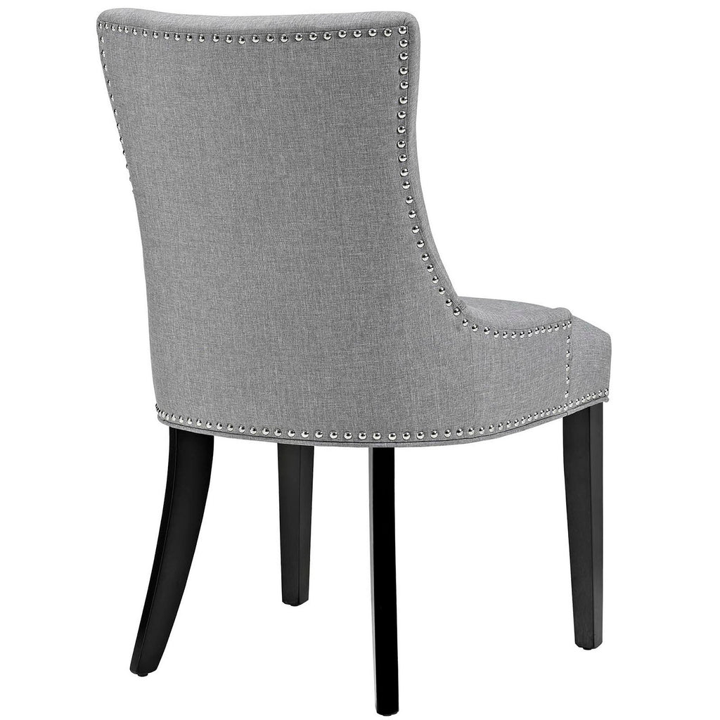 Marquis Fabric Dining Chair Set of 4 - Light Gray