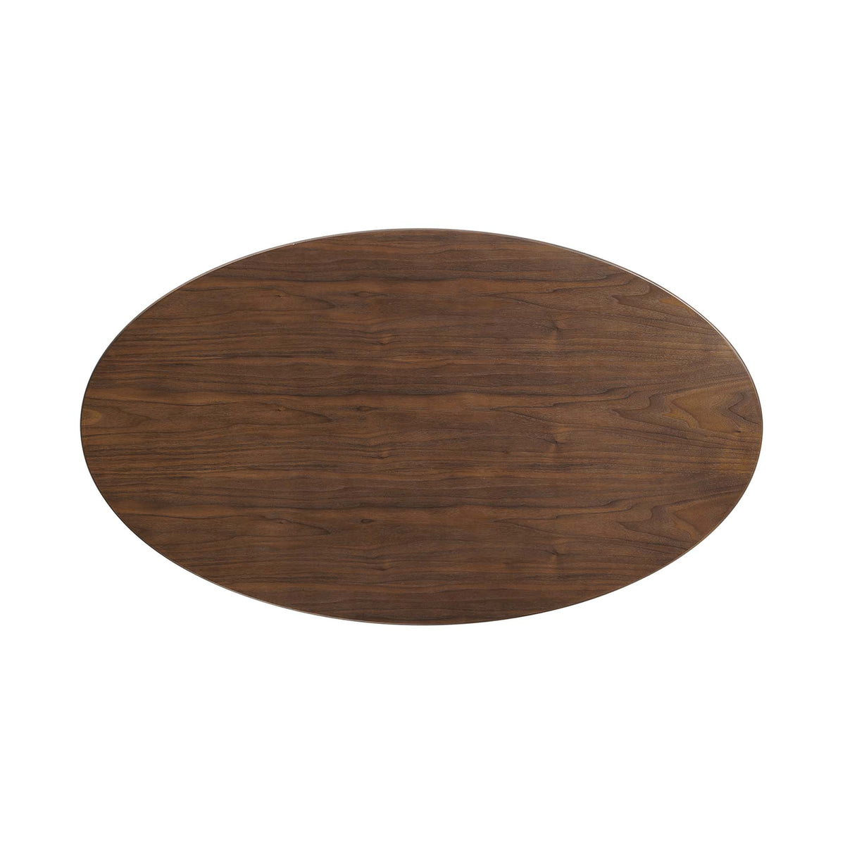 Lippa 48" Oval Wood Dining Table - Black Walnut