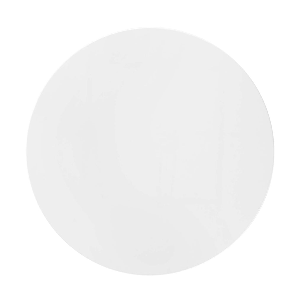 Lippa 40" Round Wood Dining Table - Black White